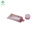 Recipiente cosmético do empacotamento reciclável do empacotamento cosmético cor-de-rosa do tubo da cópia deslocada